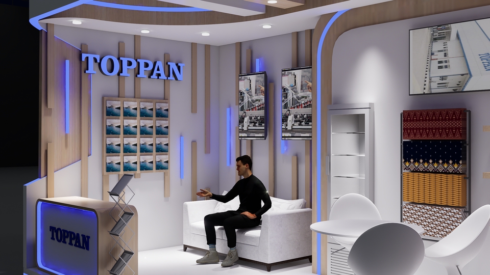 Desain Booth & Kios - Spesialis Desain 3D Kreatif (Booth Pameran & Interior Komersial) 1 HARI beres HARGA MULAI 50K-100K - 25