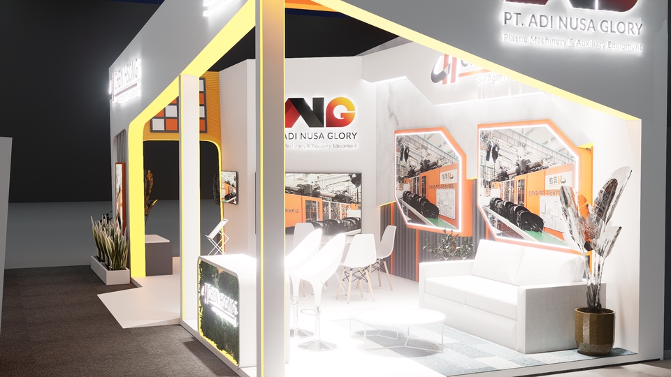 Desain Booth & Kios - Spesialis Desain 3D Kreatif (Booth Pameran & Interior Komersial) 1 HARI beres HARGA MULAI 50K-100K - 16