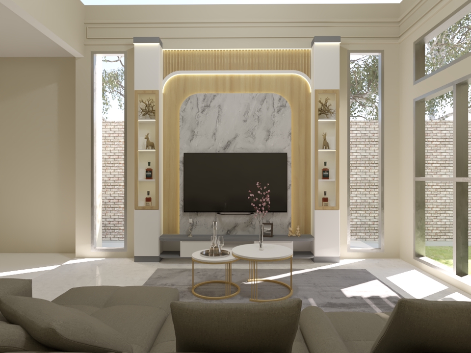 Interior - Design interior Rumah Tinggal/Office/Cafe/Rumah Makan/Toko/Ruko/kos-kosan/dll - 15