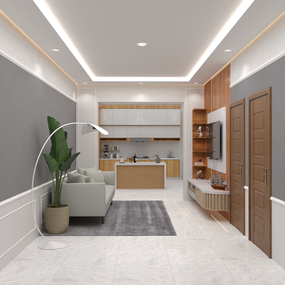 Interior - Design interior Rumah Tinggal/Office/Cafe/Rumah Makan/Toko/Ruko/kos-kosan/dll - 18