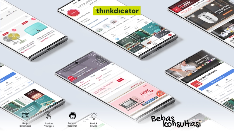 design electronic online store desain