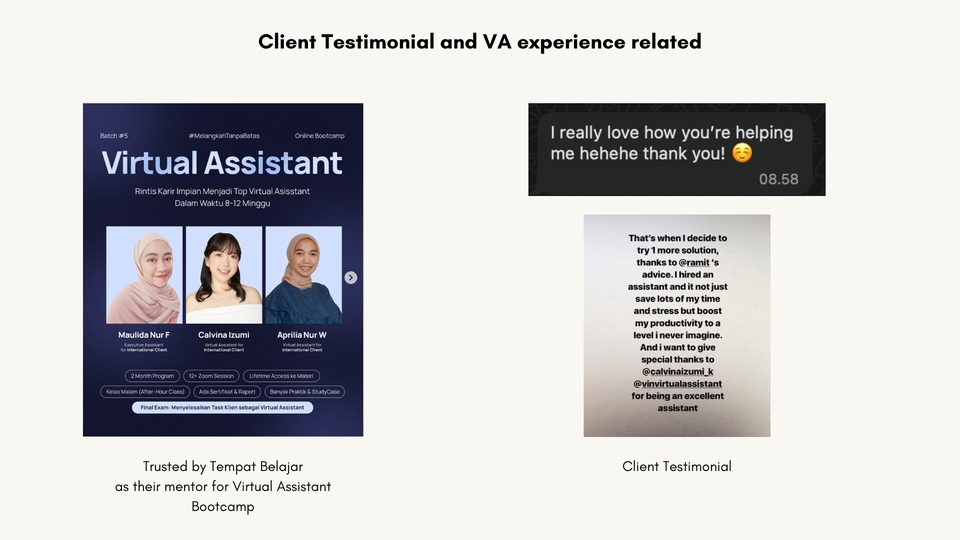 Sekretaris - Top-Tier Virtual Assistant | Organized, Efficient, On Time - 4