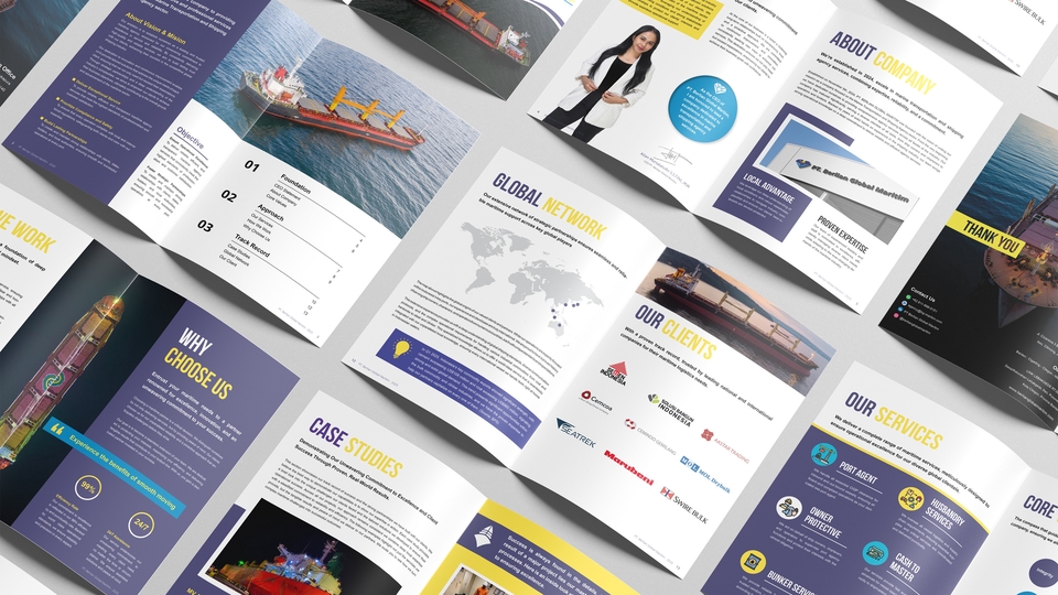 Banner - Desain & Layouting Premium Corporate | Company Profile | Katalog | Brosur  | DLL