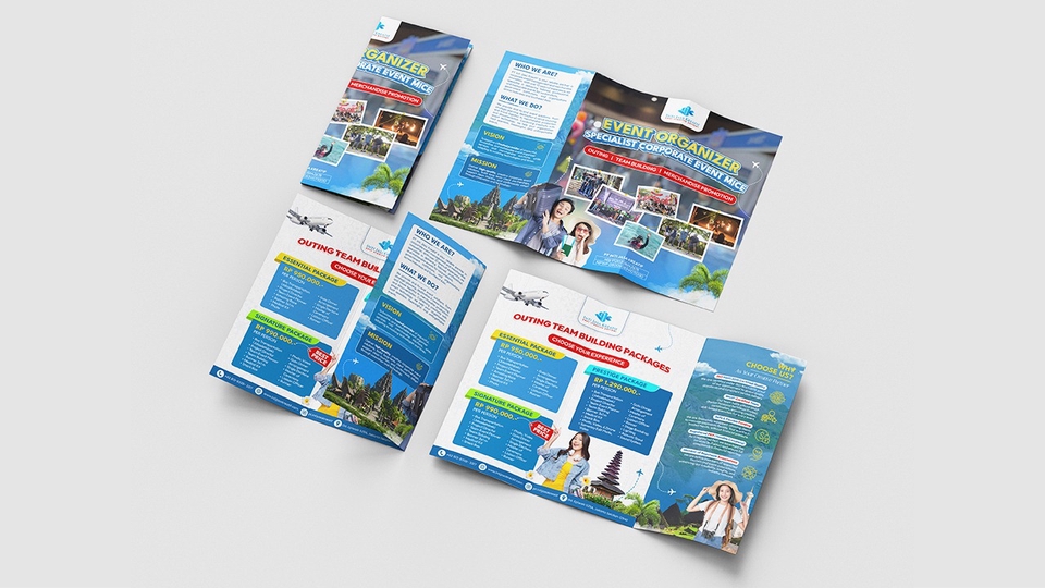 Brosur Trifold Event Organizer
