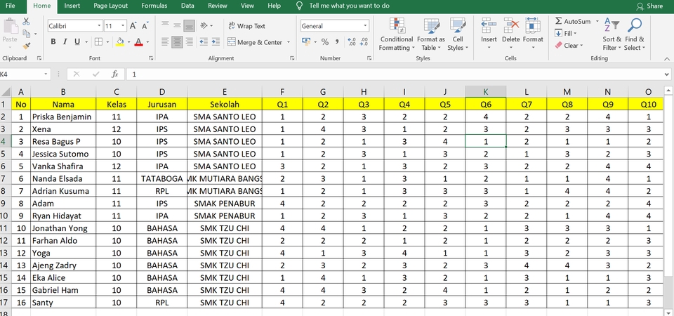 Entri Data - Input Entry Data (Pdf/Jpg to Excel, Spreadsheet, Word, Entry Data Aplikasi) - 10