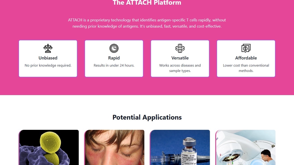 Jasa Web Design / Desain Website Profesional - ATTACHbio