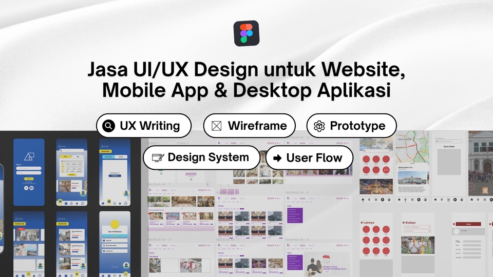 jasa UI/UX DESIGN untuk Website, Mobile App & Desktop Aplikasi