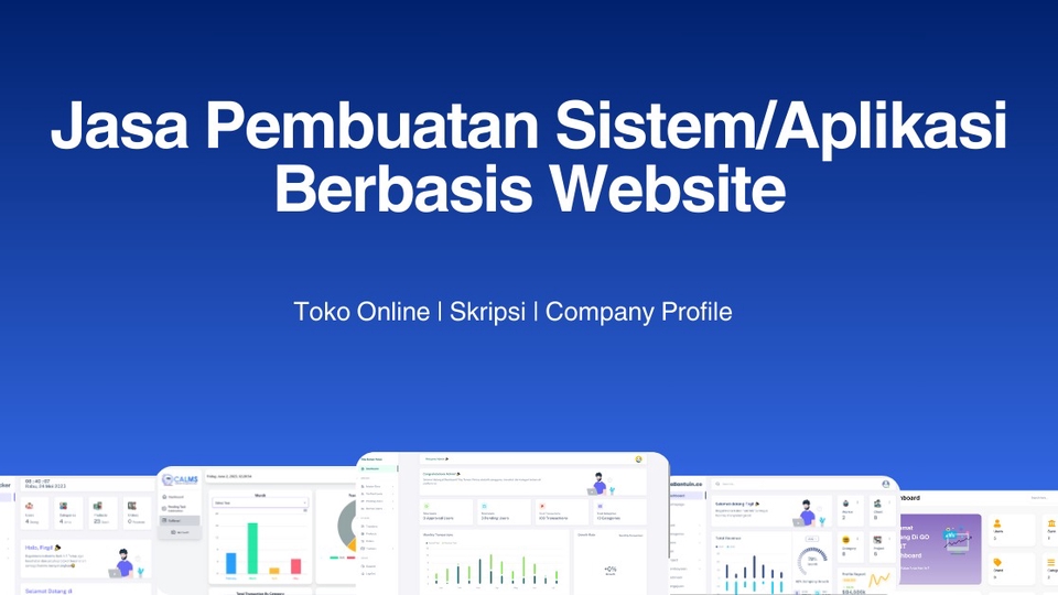 Jasa Pembuatan Website Ecommerce dan Toko Online - Jasa Pembuatan Sistem dan Aplikasi