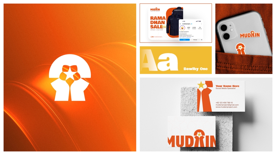 MUDAIN — Logo & Branding