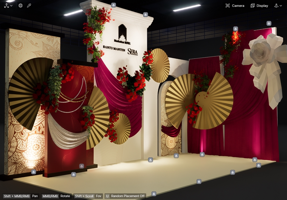 Desain Booth & Kios - 3D Design Booth Pameran / Exhibition Booth Berpengalaman - 4