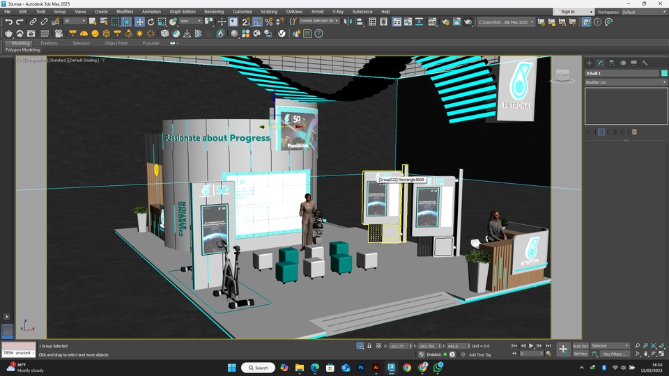 Desain Booth & Kios - 3D Design Booth Pameran / Exhibition Booth Berpengalaman - 5