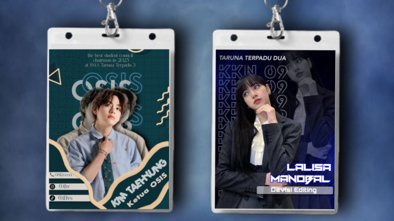 Jasa Desain ID Card Karyawan - Custome Desain Id Card