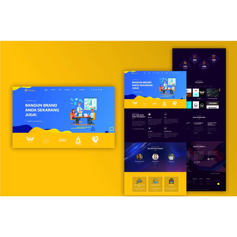 Web Development - Jasa Pembuatan Landing Page Konversi Tinggi untuk UMKM & Bisnis - 5