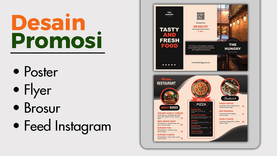 Infografis - Desain promosi, Poster, Flyer, Brosur, Feed Instagram - 3