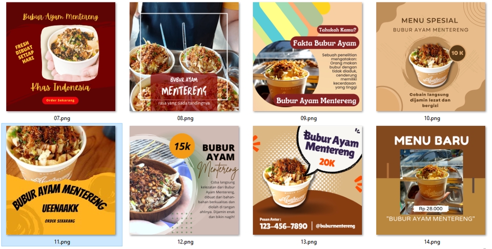 Digital Marketing - Content Plan / Strategy: Paket Feed Instagram - 4