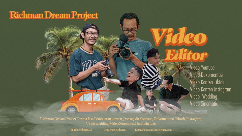 Video Editing - Edit video konten - 2