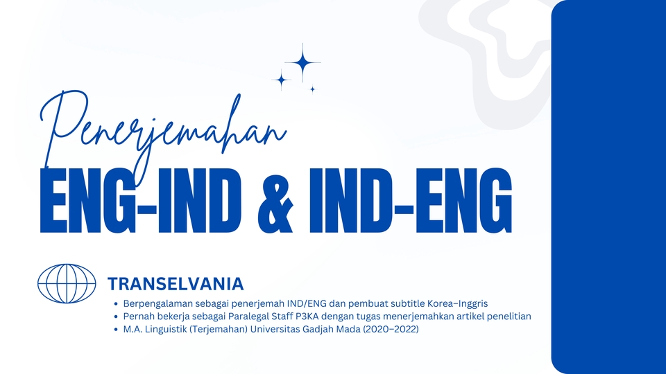 Jasa Penerjemah Bahasa Korea Terpercaya - Terjemahan Cepat ENG-IND & IND-ENG | Selesai ≤ 24 Jam