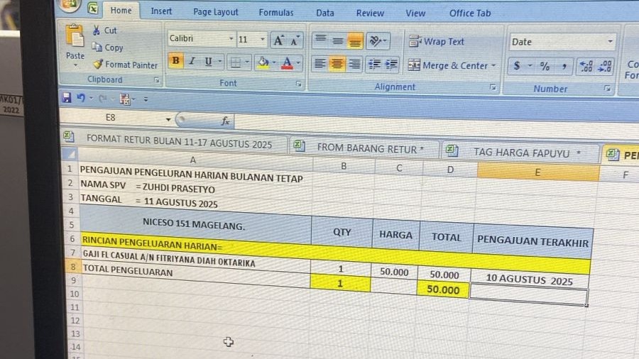 Jasa Pembuatan Dashboard Excel Profesional untuk Visualisasi Data Bisnis - Admin