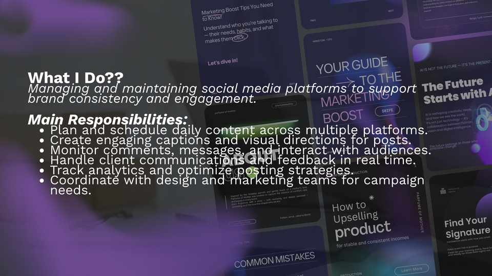 Social Media Management - Social Media Admin & Handler | Manage, Engage, and Maintain Your Brand Presence - 2