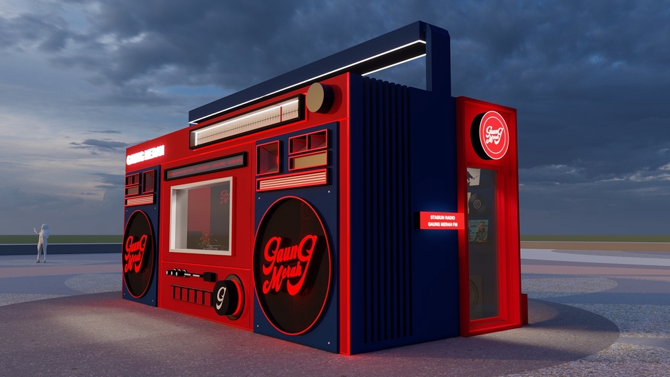 Stage, Booth, Exhibition, Event, Poster, Key Visual