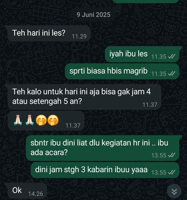 Kursus Online - Les Privat Bahasa Inggris Online - 6