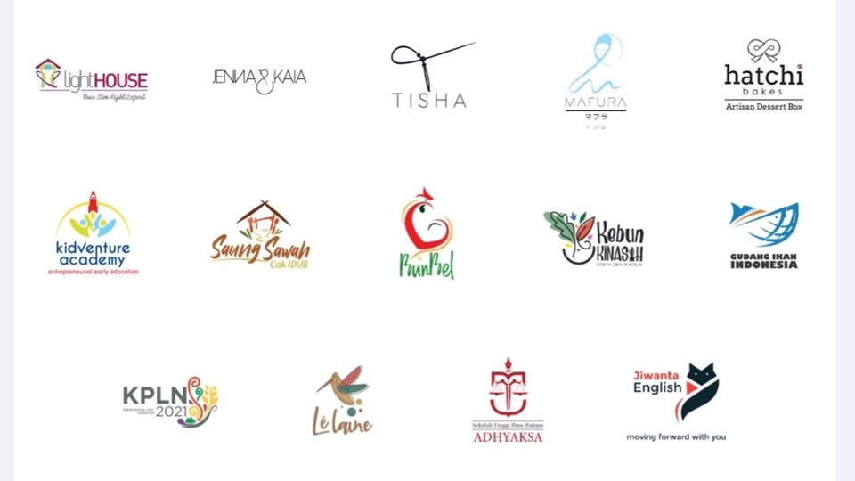 portofolio beberapa logo & brand identity