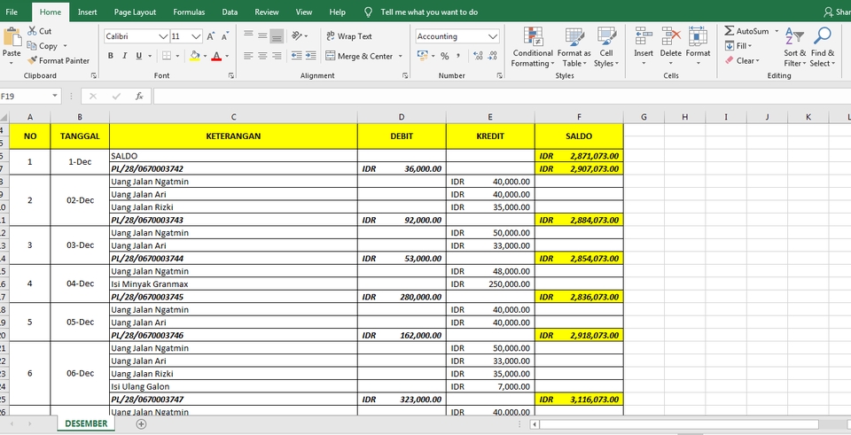 Entri Data - JASA KETIK/DATA ENTRI/WORD/EXCEL - 3