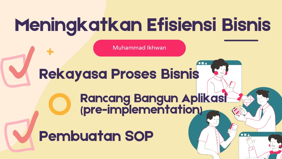 Jasa Pembuatan SOP Perusahaan / Konsultan SOP - Rekayasa Proses Bisnis dan SOP