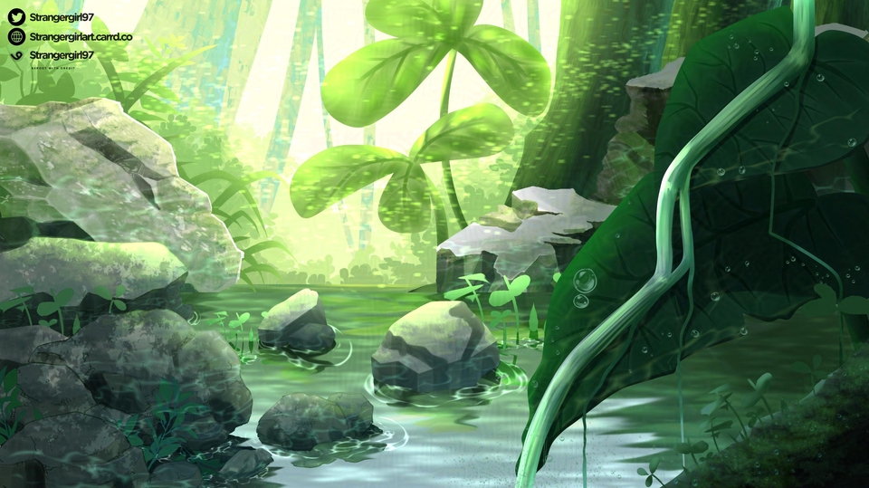 Gambar dan Ilustrasi - Background Anime Untuk Keperluan Streaming Dan Vtuber (Komersial) - 11