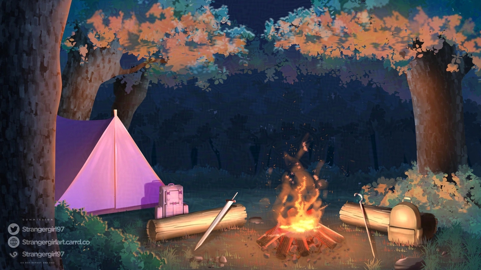 Gambar dan Ilustrasi - Background Anime Untuk Keperluan Streaming Dan Vtuber (Komersial) - 14