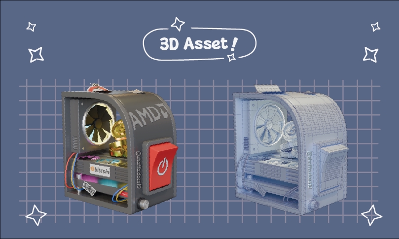 3D Model - Jasa Pembuatan 3D Asset apapun dari Blender - 4
