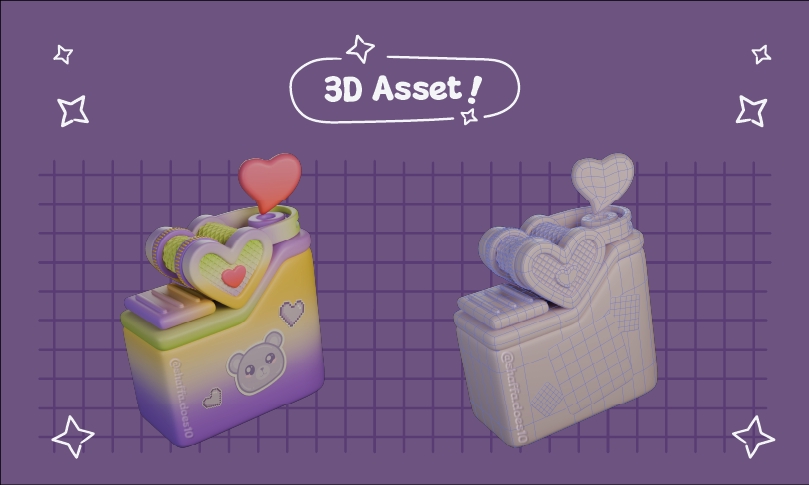 3D Model - Jasa Pembuatan 3D Asset apapun dari Blender - 5