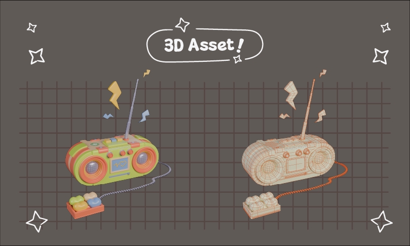 3D Model - Jasa Pembuatan 3D Asset apapun dari Blender - 3