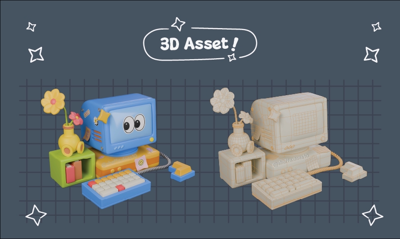 3D Model - Jasa Pembuatan 3D Asset apapun dari Blender - 2