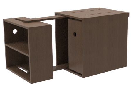 Desain Furniture - Jasa Shop Drawing atau Gambar Kerja Furniture 2D, 3D dan Rendering - 13