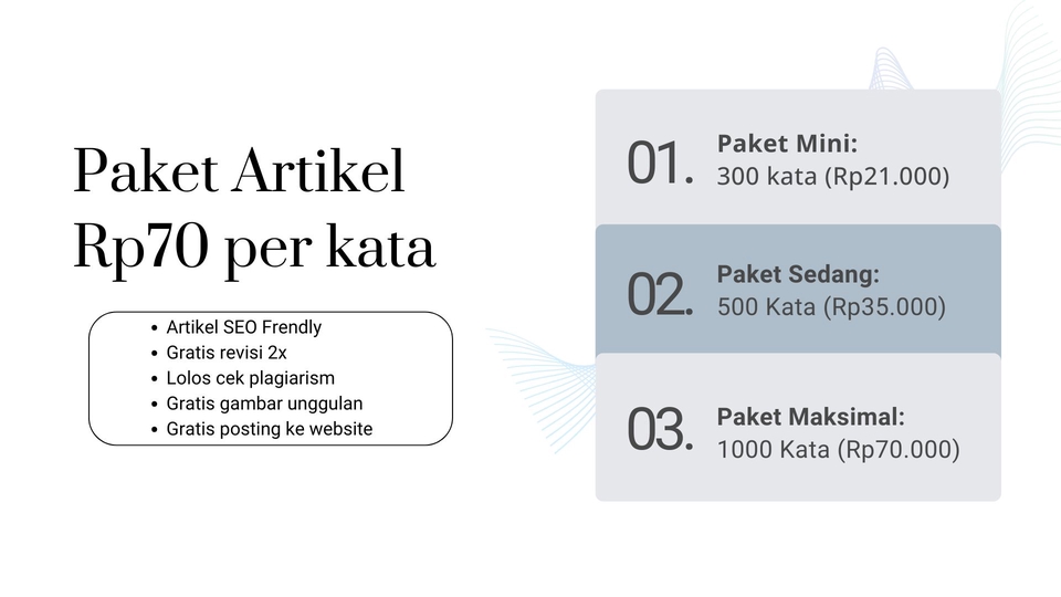 Penulisan Konten - Artikel SEO Murah 15ribu - Lifestyle, Travel dan Food - Semua Topik - 3