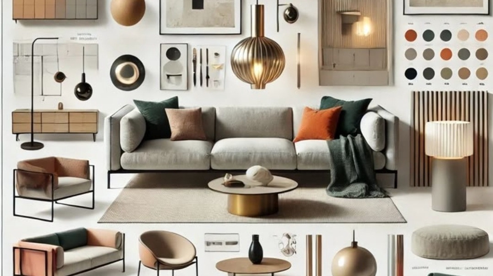 Jasa Desain 3D Rumah dan Produk dengan Visual Realistis - Desain 2D MOODBOARD