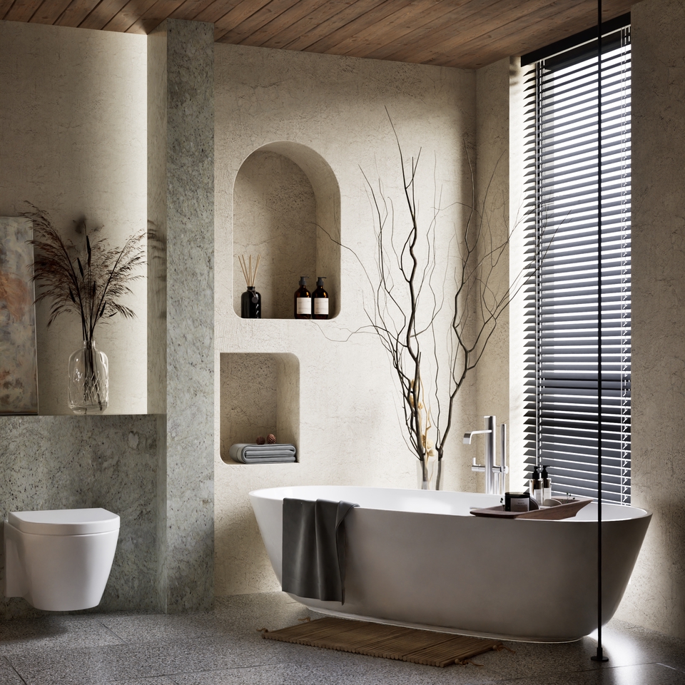 3D & Perspektif - Desain 3D modeling dan Rendering Visualisasi Arsitektur - 9