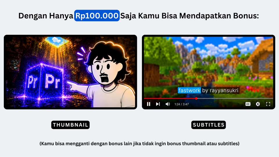 Video Editing - Edit Video Profesional Dengan Cepat Serta Revisi Sampai Puas - 2
