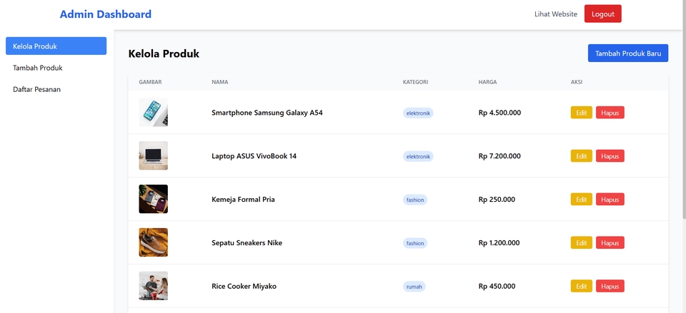 Web Development - Website Custom Bisnis | Toko Online, ERP, MLM, dll | Siap Online, Start 300K - 4