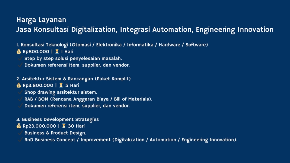 Jasa Lainnya - Jasa Konsultasi Digitalization, Integrasi Automation, n8n, IoT - 6