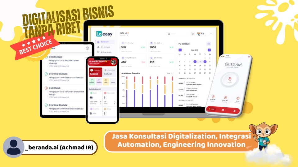Jasa Lainnya - Jasa Konsultasi Digitalization, Integrasi Automation, Engineering Innovation - 5