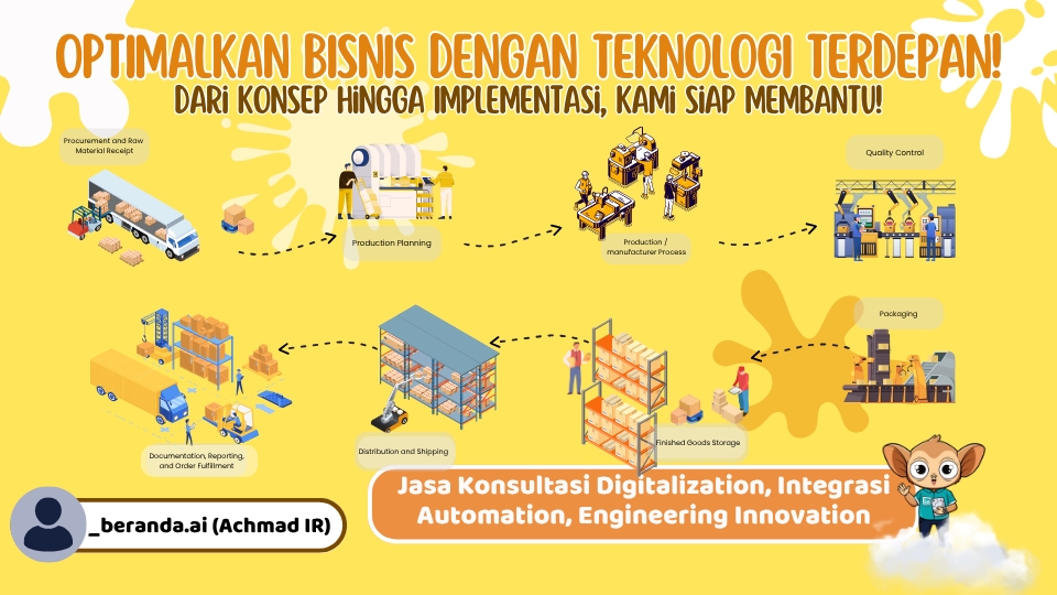 Jasa Lainnya - Jasa Konsultasi Digitalization, Integrasi Automation, Engineering Innovation - 3