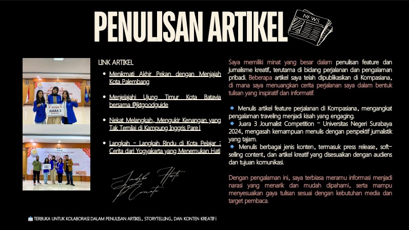 Jasa Blogger Sponsored Post & Content Placement - Content Writer & Journalist | Artikel, Blog, Feature, dan Press Release