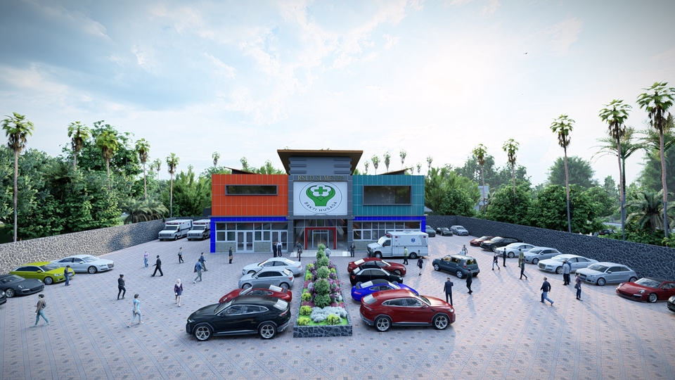 3D & Perspektif - Desain Arsitektur - Struktur - MEP - 30