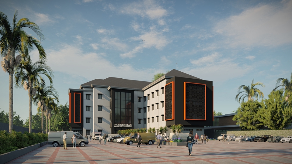 3D & Perspektif - Desain Arsitektur - Struktur - MEP - 2
