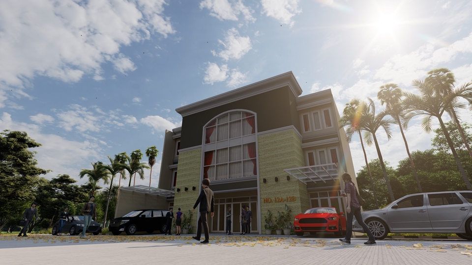 3D & Perspektif - Desain Arsitektur - Struktur - MEP - 28