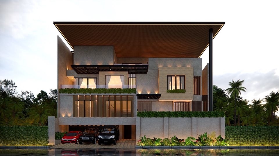 Desai Fasad Rumah Tinggal