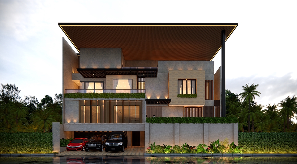 3D & Perspektif - Desain Arsitektur - Struktur - MEP - 23