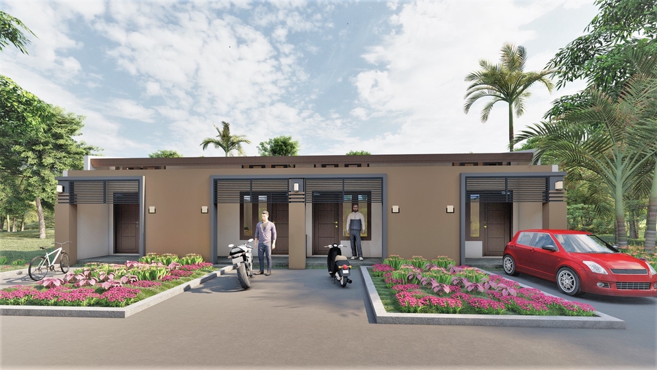 3D & Perspektif - Desain Arsitektur - Struktur - MEP - 24